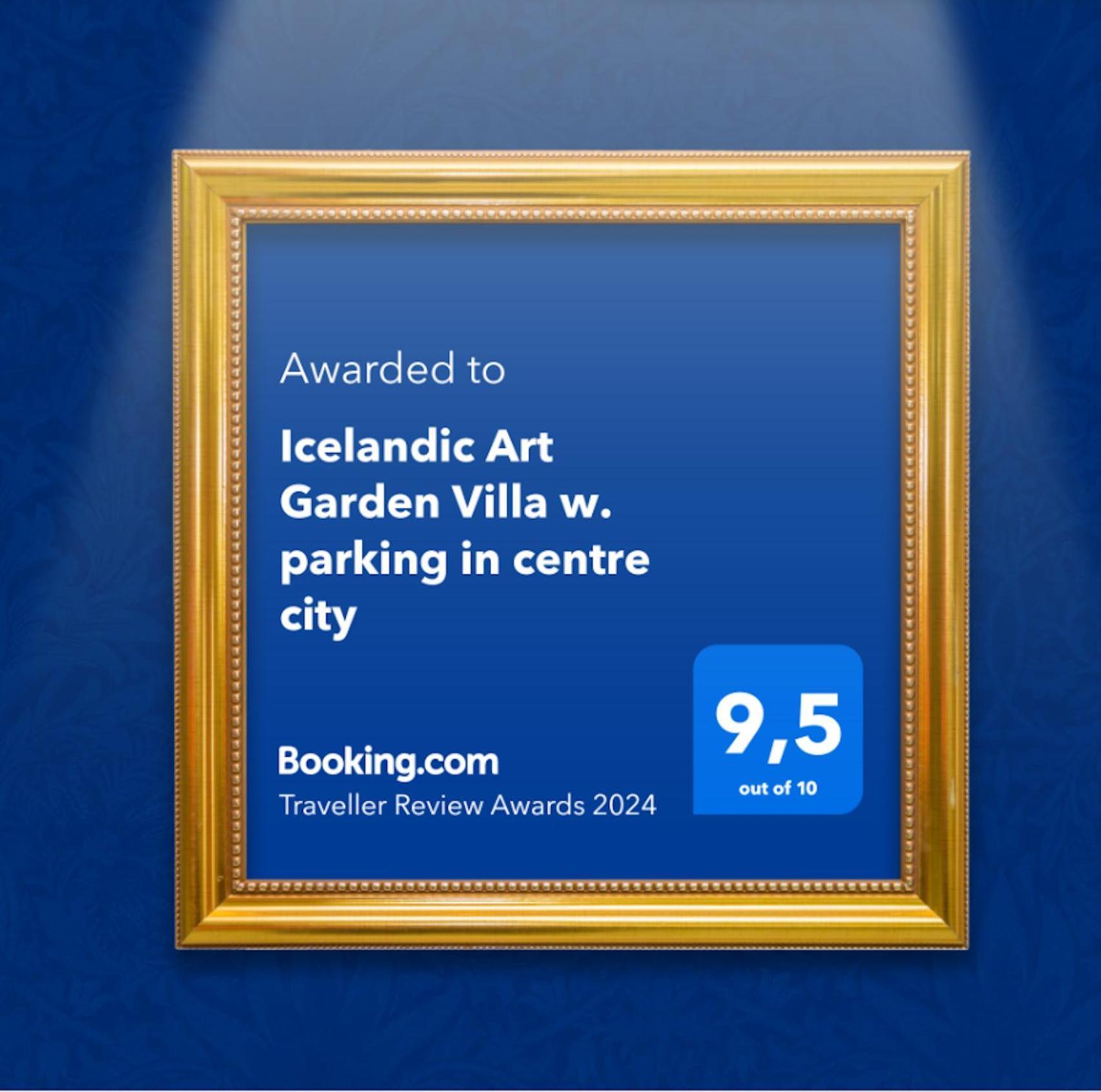 Icelandic Art Garden Villa W. Parking In Centre City Reykjavík Dış mekan fotoğraf