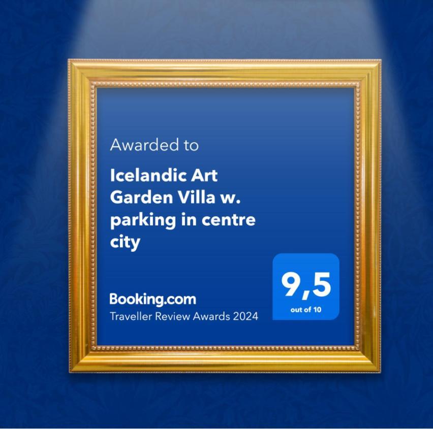 Icelandic Art Garden Villa W. Parking In Centre City Reykjavík Dış mekan fotoğraf